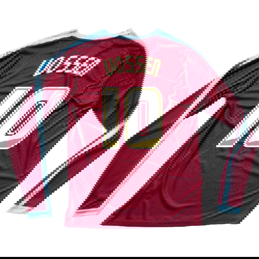 Burnley 2015-16 Long Sleeve Home Shirt ((Excellent) S) (Vossen 10)