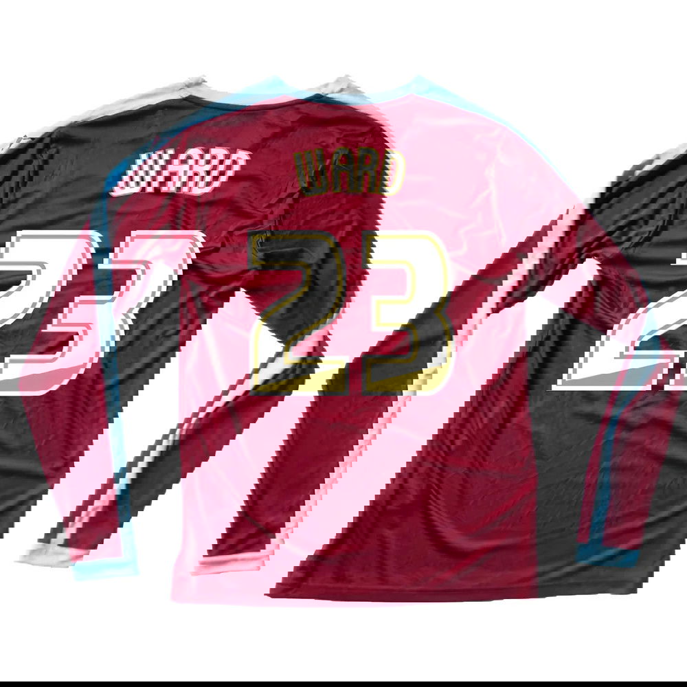 Burnley 2015-16 Long Sleeve Home Shirt ((Excellent) S) (Ward 23)