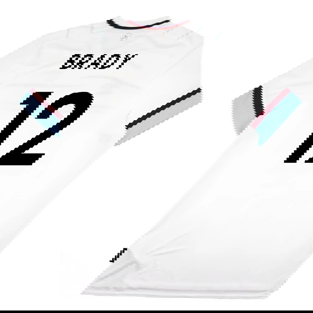 Burnley 2021-22 Away Shirt (Sponsorless) (XL) (Mint) (BRADY 12)