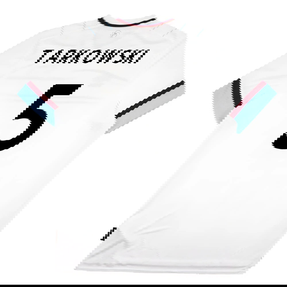 Burnley 2021-22 Away Shirt (Sponsorless) (S) (Mint) (TARKOWSKI 5)