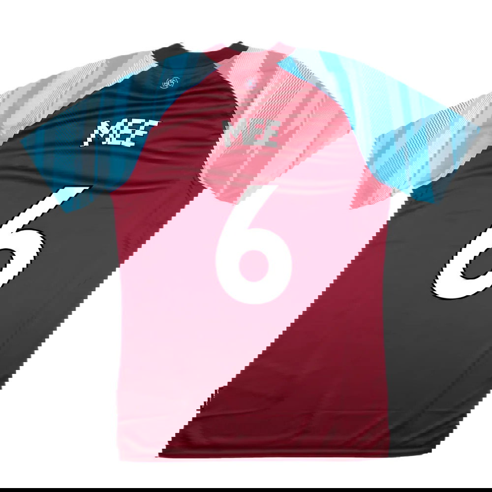 Burnley 2021-22 Home Shirt (Sponsorless) (M) (MEE 6) (Mint)