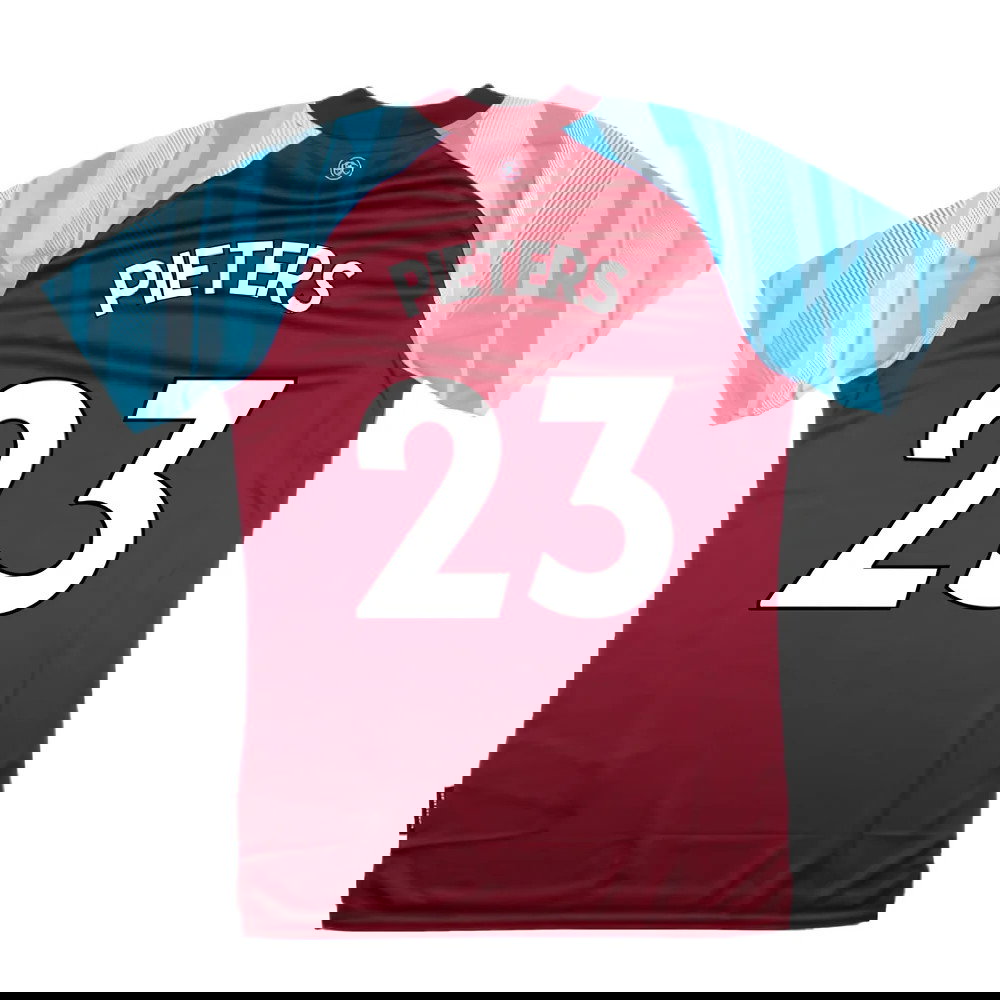 Burnley 2021-22 Home Shirt (Sponsorless) (S) (PIETERS 23) (Mint)