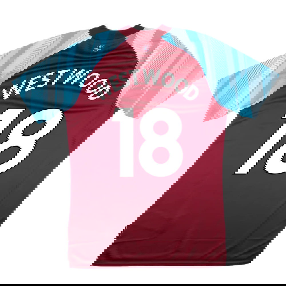 Burnley 2021-22 Home Shirt (Sponsorless) (M) (WESTWOOD 18) (Mint)