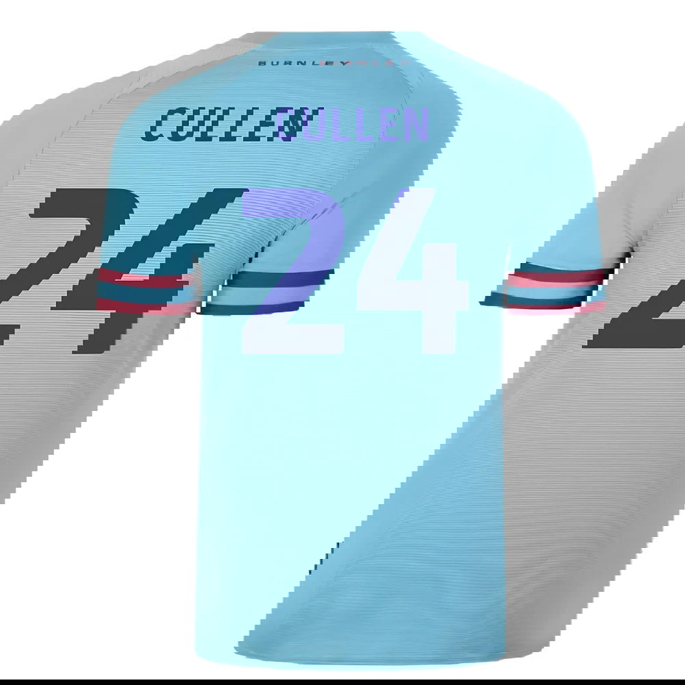 Burnley 2022-23 Away Shirt (Sponsorless) (M) (Mint) (CULLEN 24)