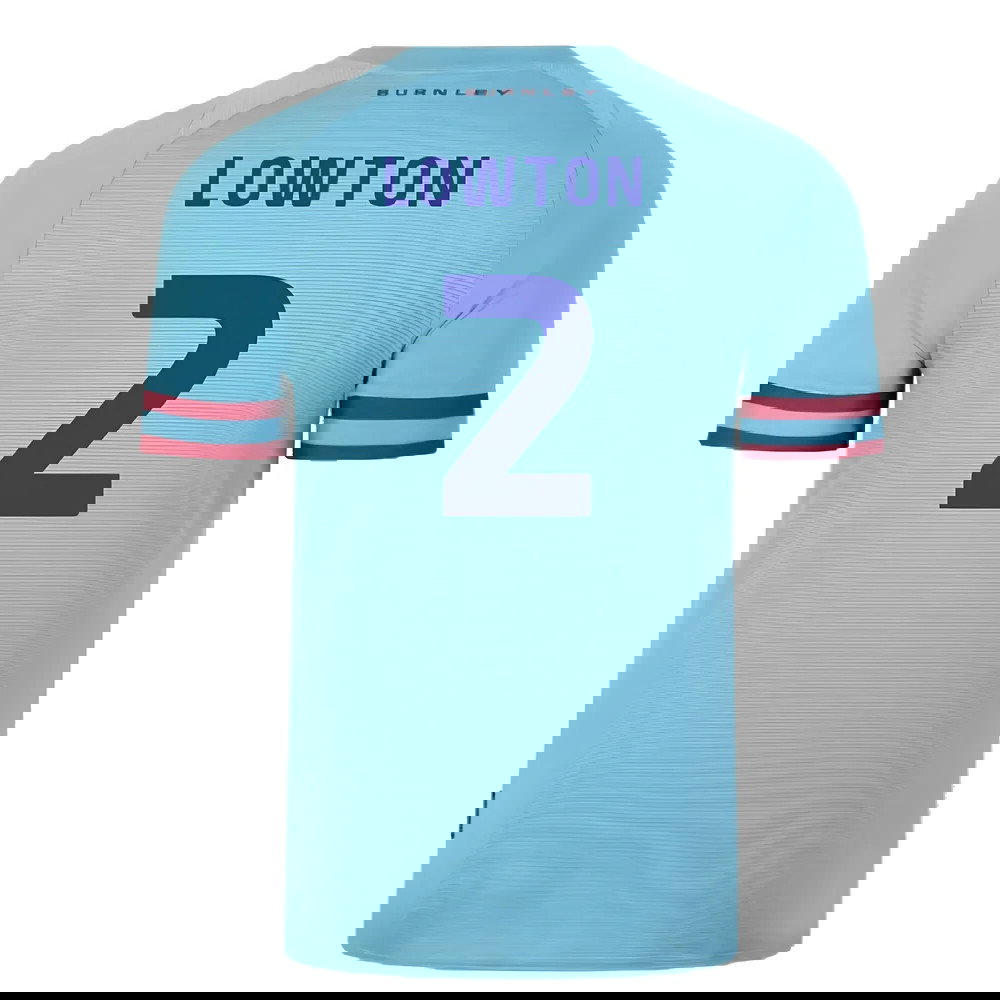 Burnley 2022-23 Away Shirt (Sponsorless) (M) (Mint) (LOWTON 2)