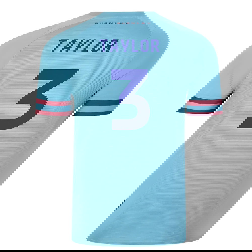 Burnley 2022-23 Away Shirt (Sponsorless) (M) (Mint) (TAYLOR 3)