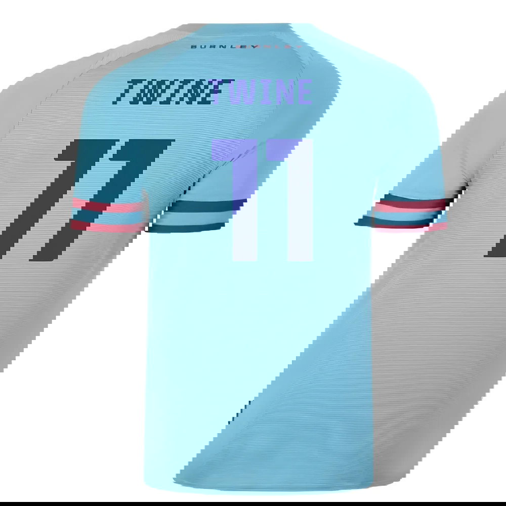 Burnley 2022-23 Away Shirt (Sponsorless) (M) (Mint) (TWINE 11)