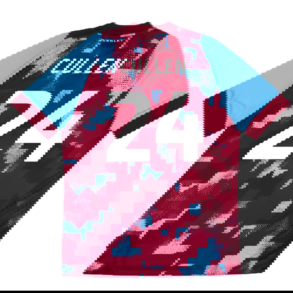 Burnley 2022-23 Home Shirt (XL) (Mint) (CULLEN 24)