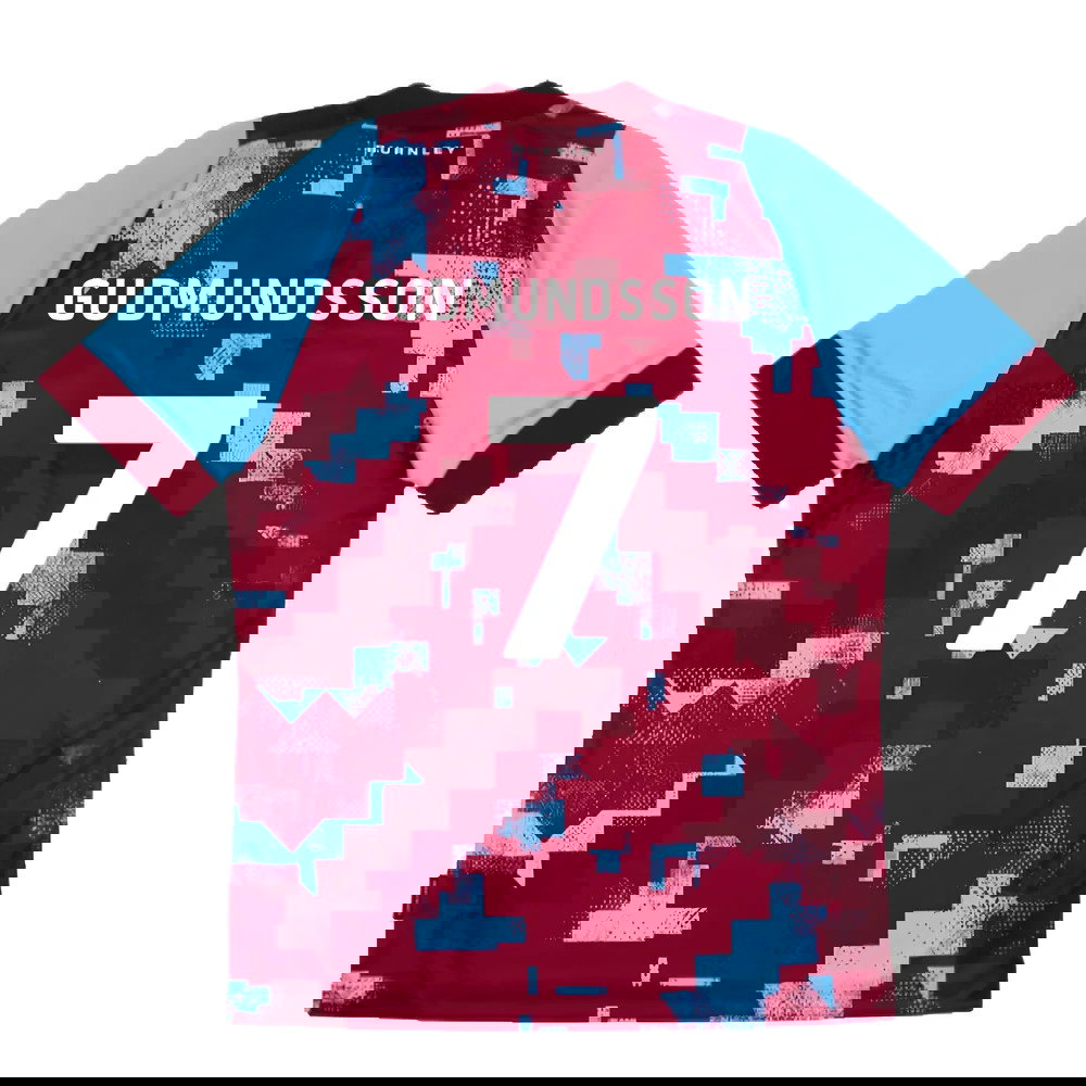 Burnley 2022-23 Home Shirt (L) (Mint) (GUDMUNDSSON 7)