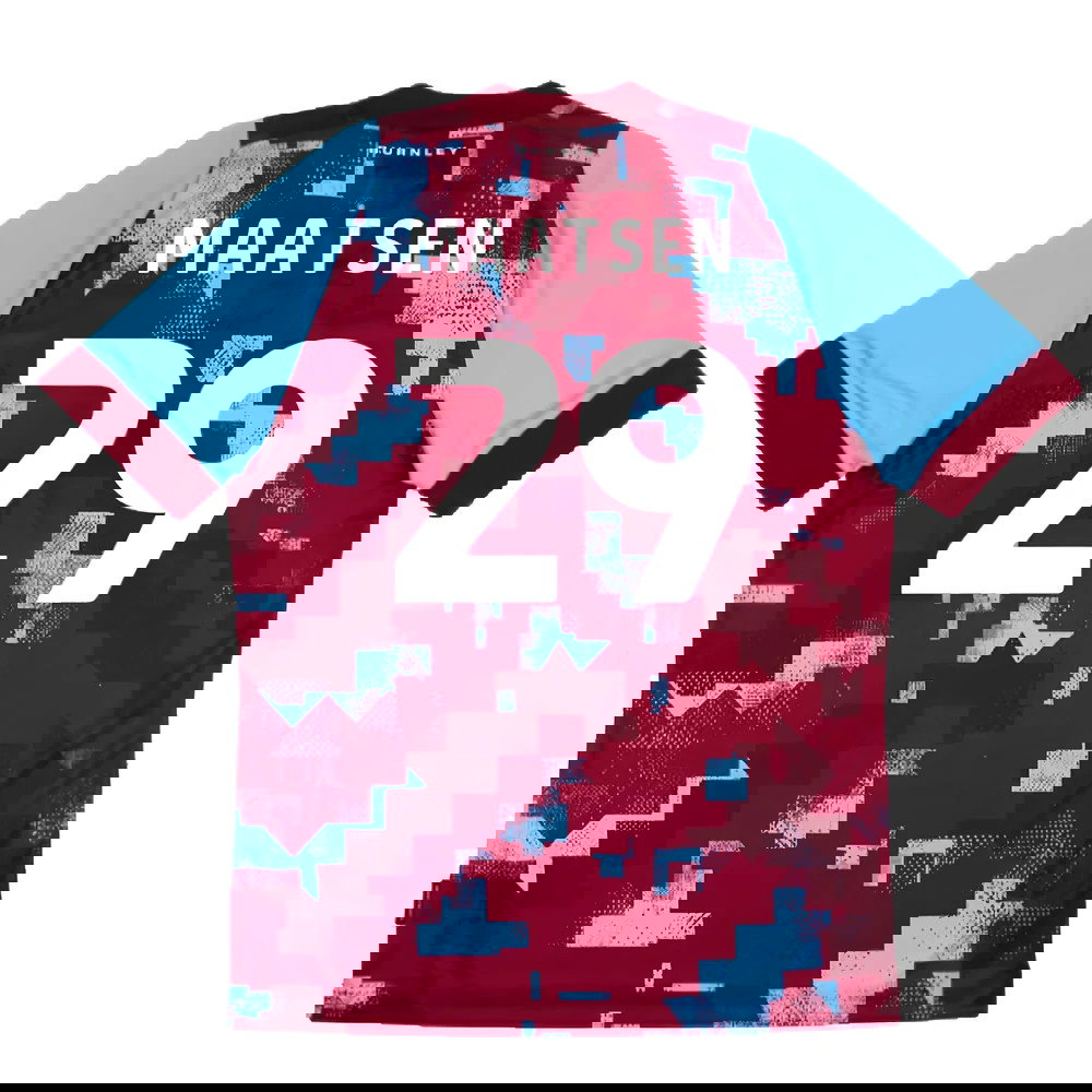 Burnley 2022-23 Home Shirt (L) (Mint) (MAATSEN 29)