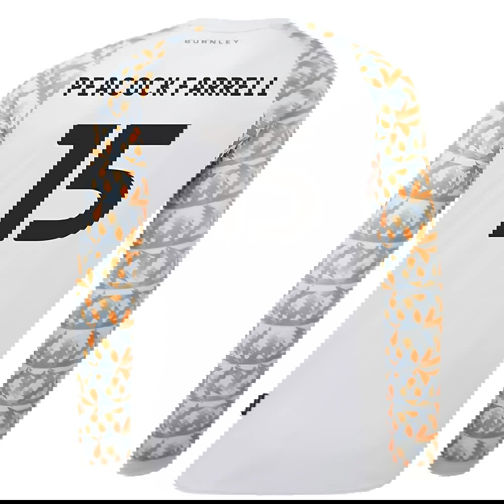 Burnley 2022-23 Long Sleeve Goalkeeper Third Shirt (XL) (Excellent) (Peacock Farrell 15)