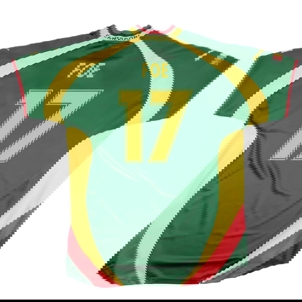 Cameroon 2000-02 Home Shirt (XL) (Very Good) (Foe 17)