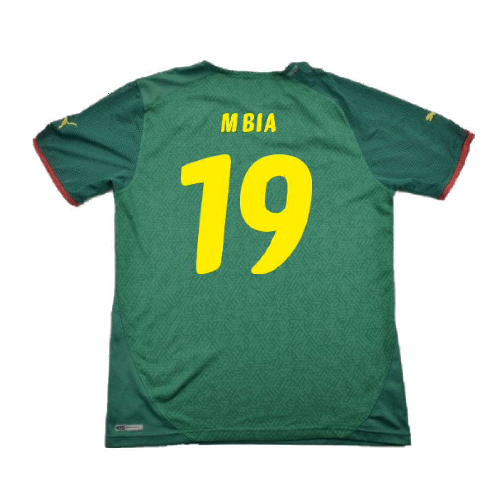 Cameroon 2010-11 Home Shirt ((Excellent) L) (M BIA 19)