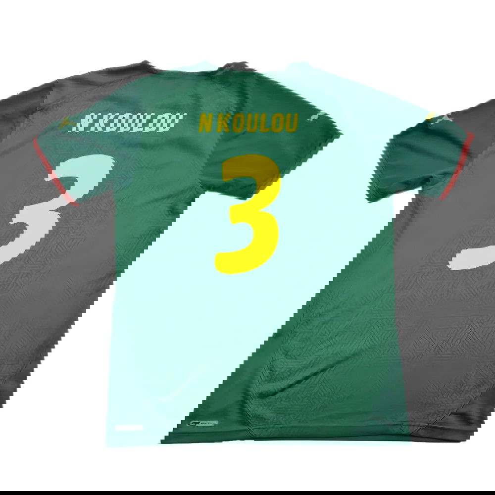 Cameroon 2010-11 Home Shirt ((Excellent) L) (N KOULOU 3)