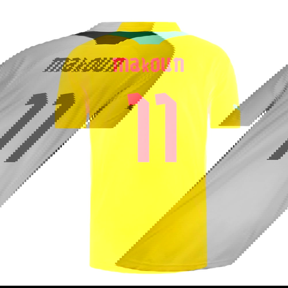 Cameroon 2012-13 Authentic Away Shirt (L) (Mint) (Makoun 11)