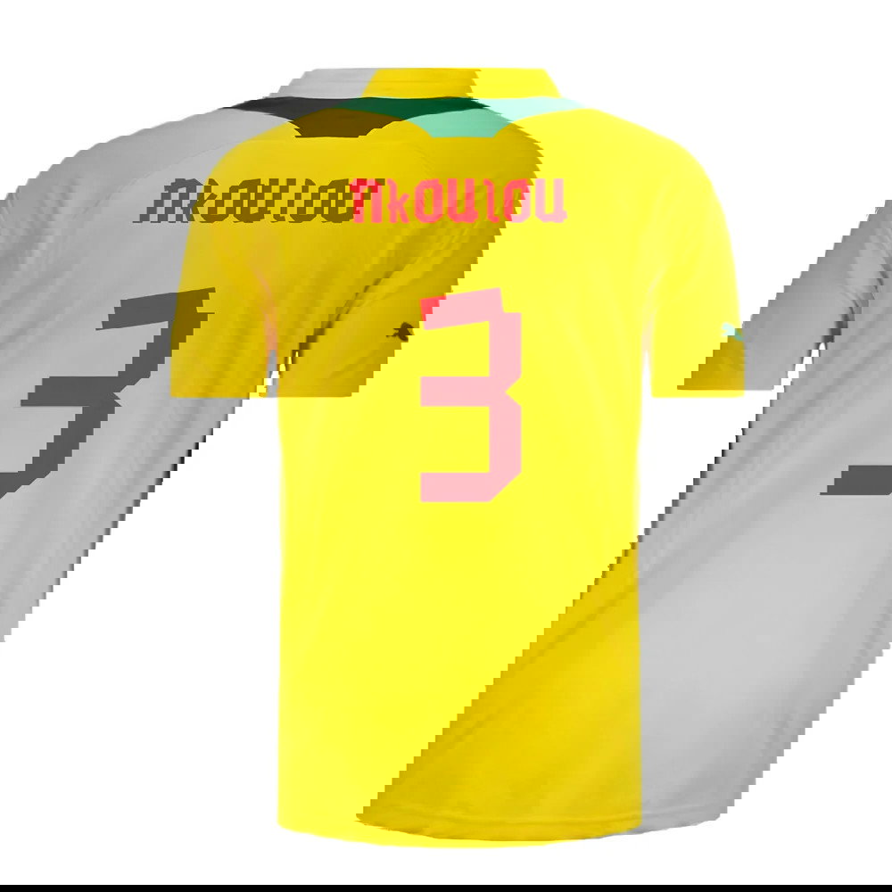 Cameroon 2012-13 Authentic Away Shirt (L) (Mint) (Nkoulou 3)