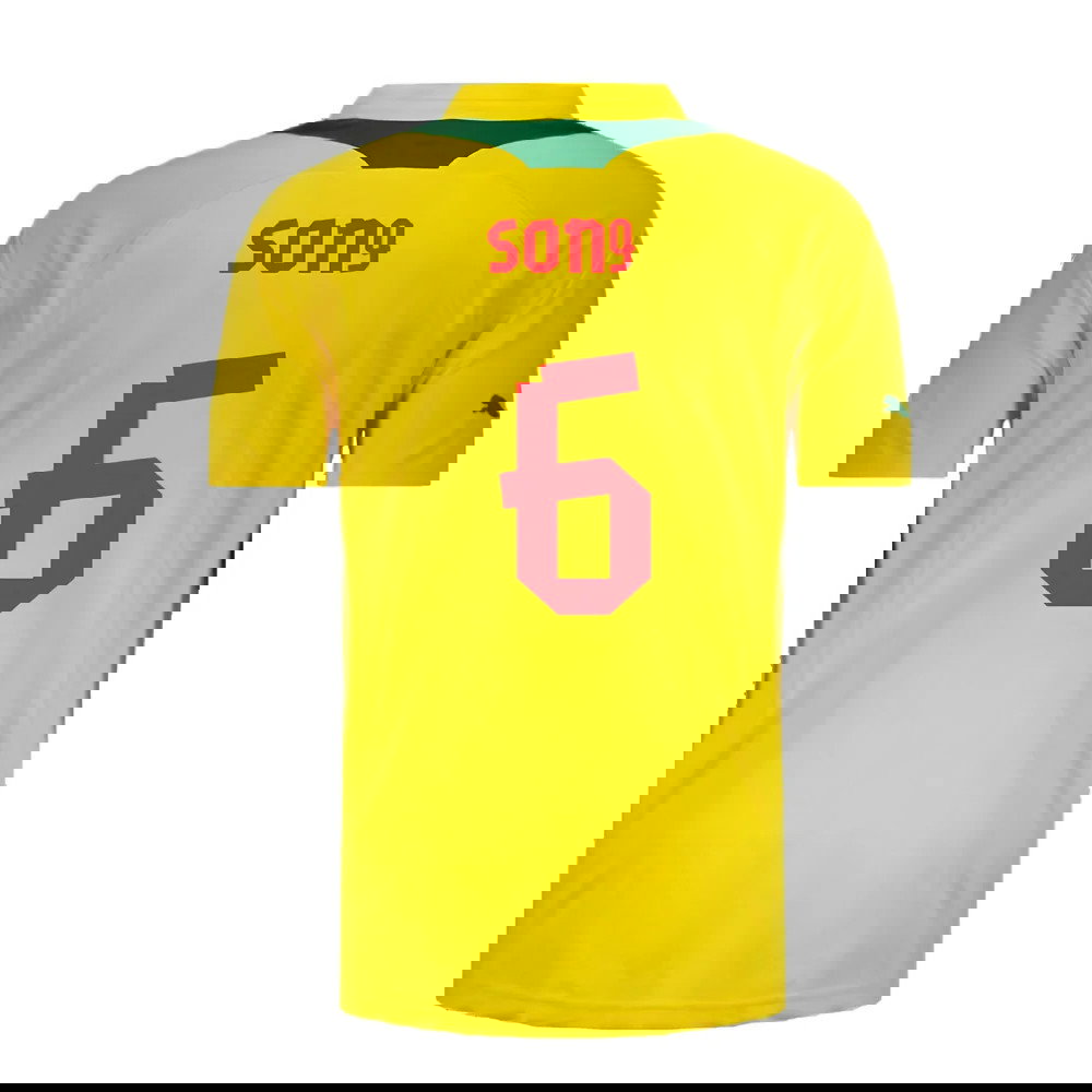 Cameroon 2012-13 Authentic Away Shirt (L) (Mint) (Song 6)