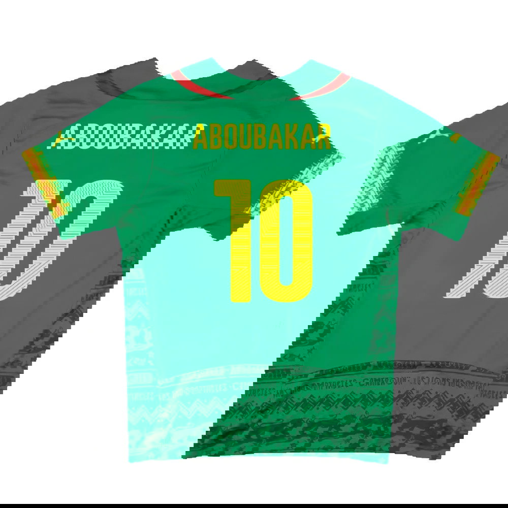 Cameroon 2014-15 Home Shirt (Excellent) (Aboubakar 10)