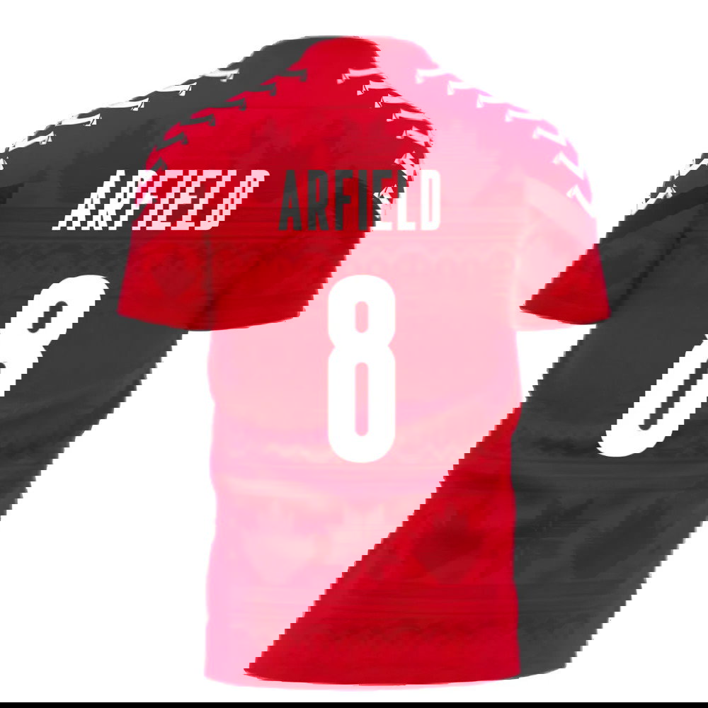  Canada 2025-2026 Home Concept Football Kit (Viper) (Arfield 8)