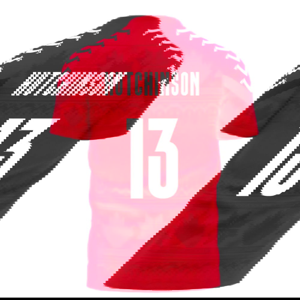  Canada 2025-2026 Home Concept Football Kit (Viper) (Hutchinson 13)
