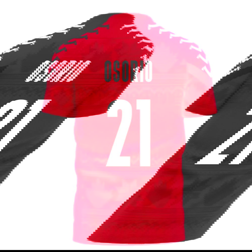  Canada 2025-2026 Home Concept Football Kit (Viper) (Osorio 21)