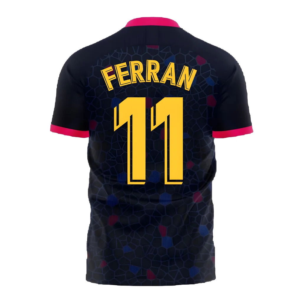  Catalonia 2025-2026 Away Concept Football Kit (Libero) (FERRAN 11)
