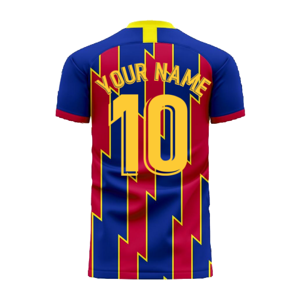  Catalonia 2025-2026 Home Concept Football Kit (Libero) (Your Name)
