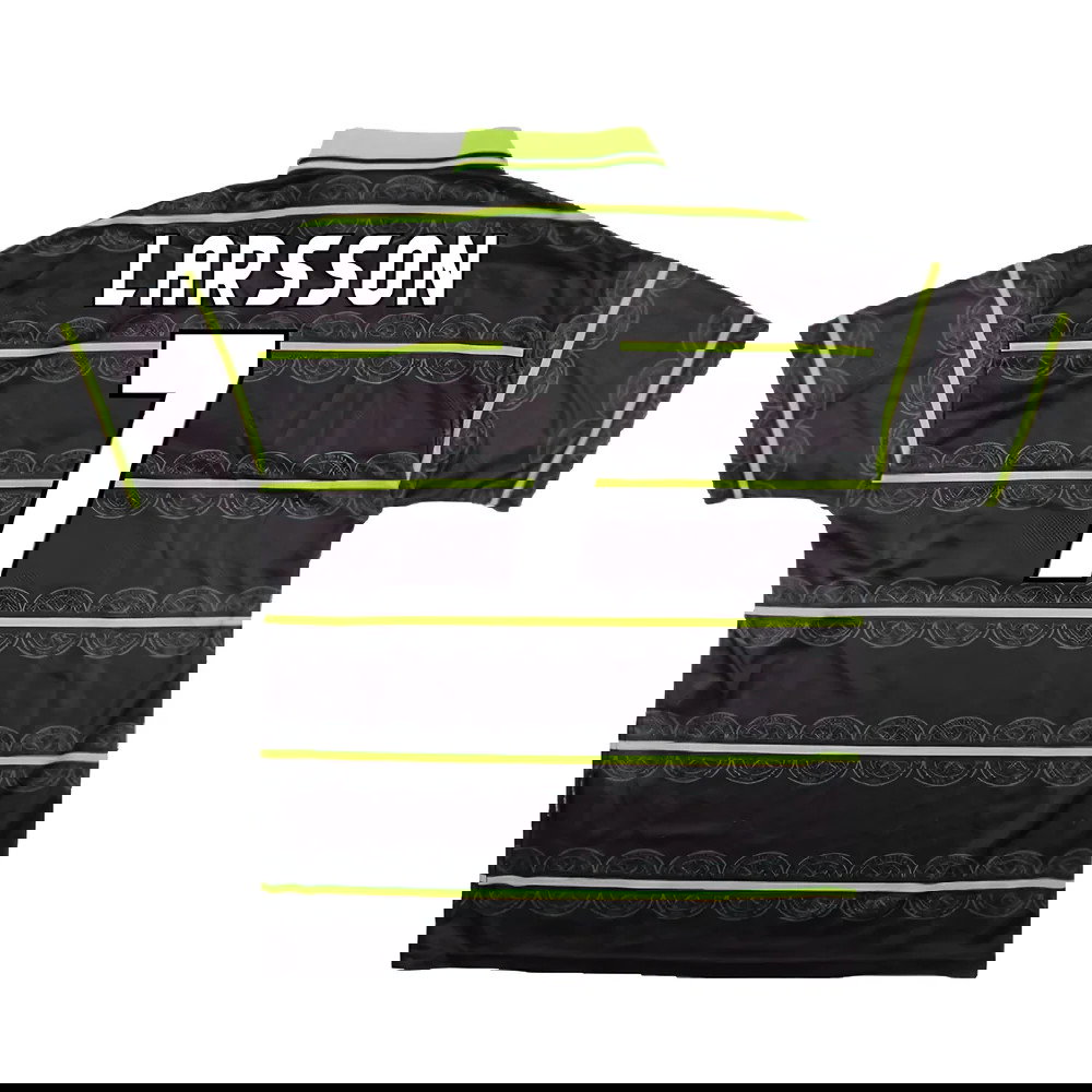 Celtic 1999-2000 Away Shirt (L) (Excellent) (Larsson 7)