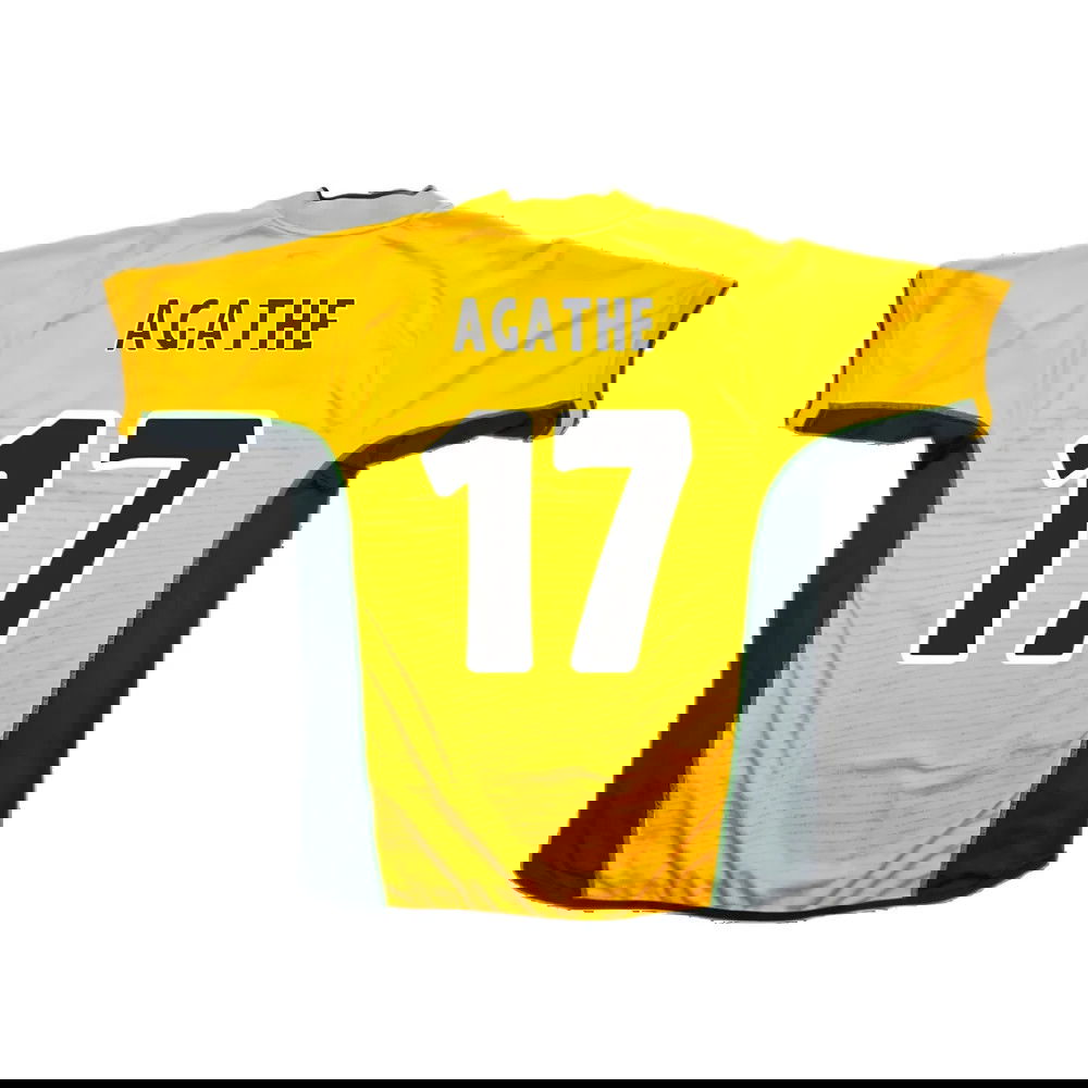 Celtic 2002-03 Away Shirt (Excellent) (Agathe 17)