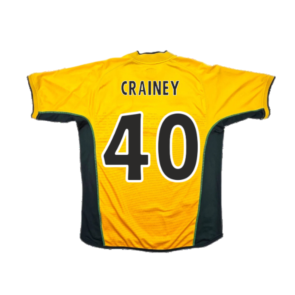 Celtic 2002-03 Away Shirt (Excellent) (Crainey 40)