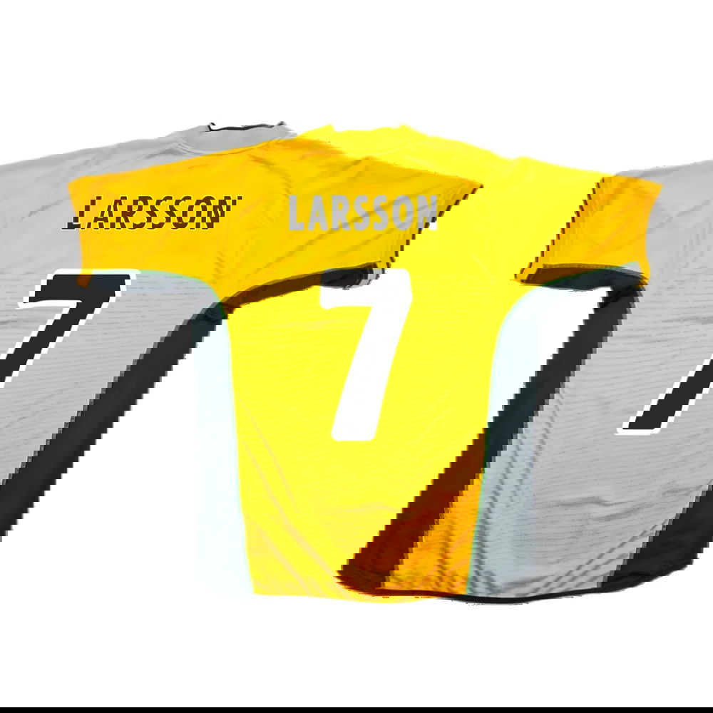 Celtic 2002-03 Away Shirt (Excellent) (Larsson 7)