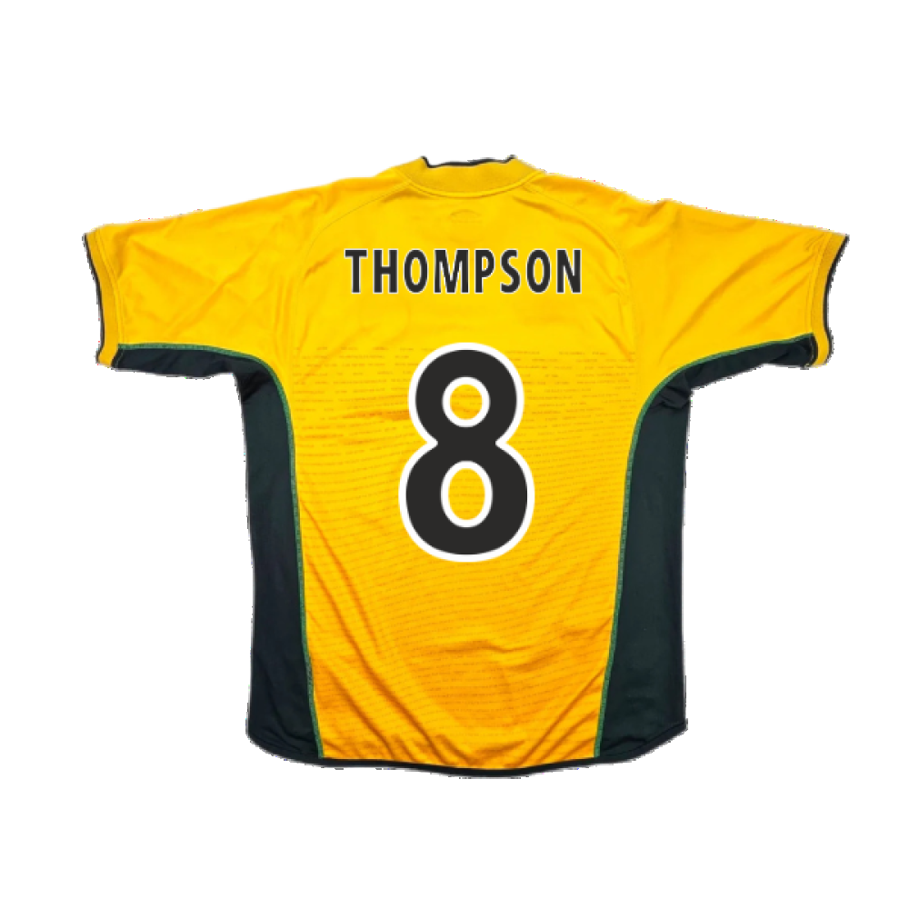 Celtic 2002-03 Away Shirt (Excellent) (Thompson 8)