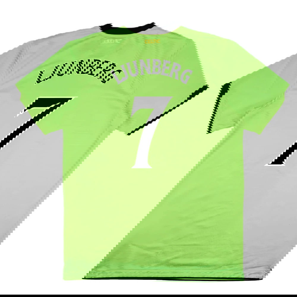 Celtic 2010-11 Away Shirt (Sponsorless) (M) (Excellent) (Ljunberg 7)