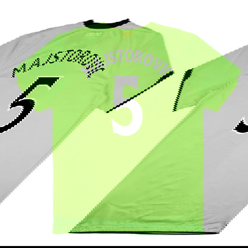 Celtic 2010-11 Away Shirt (Sponsorless) (M) (Excellent) (Majstorovic 5)