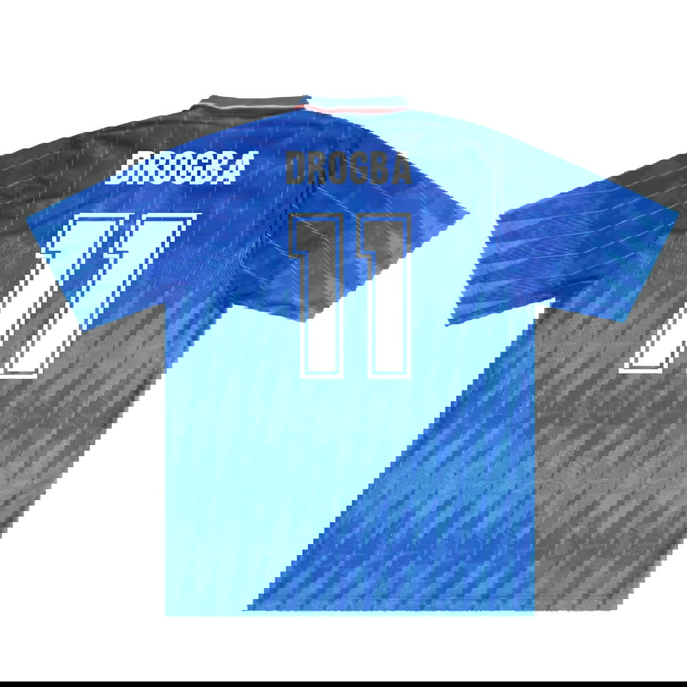 Chelsea 1989-91 Home Shirt (M) (Excellent) (DROGBA 11)