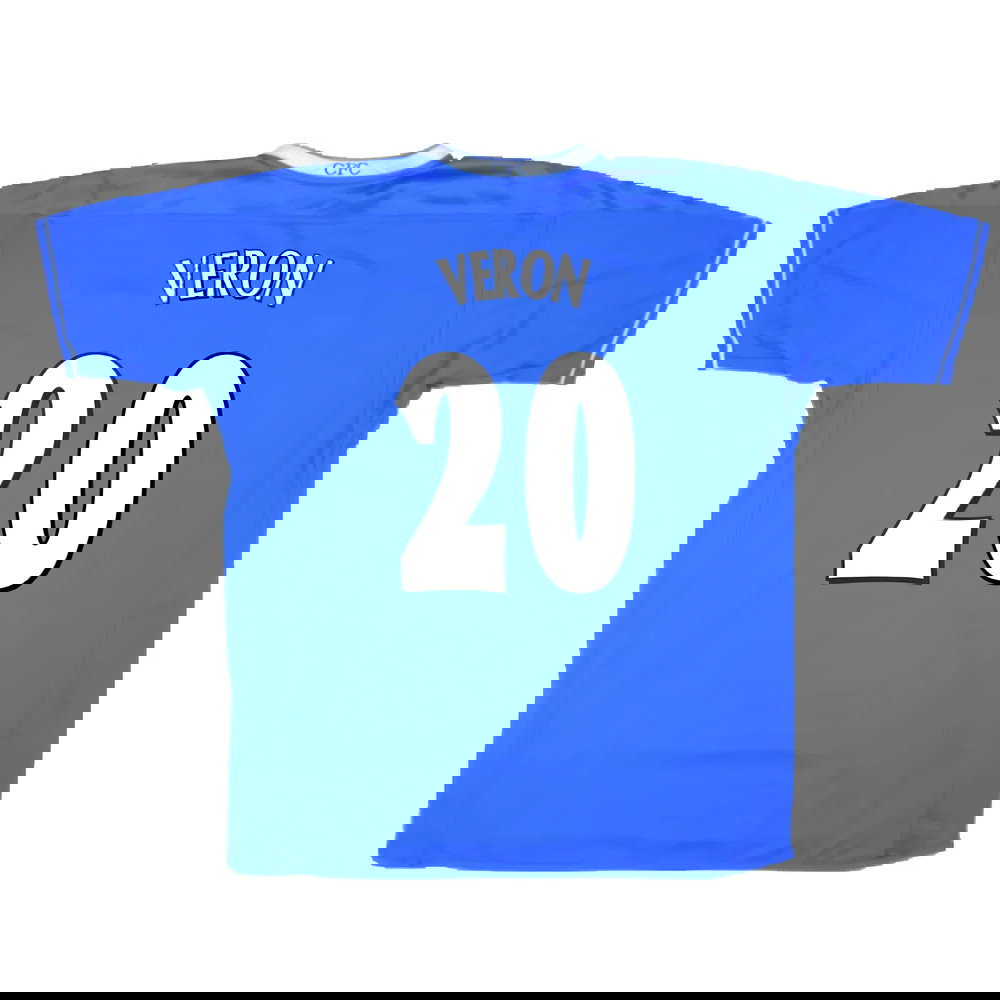 Chelsea 2003-05 Home Shirt (XXL) (Excellent) (Veron 20)