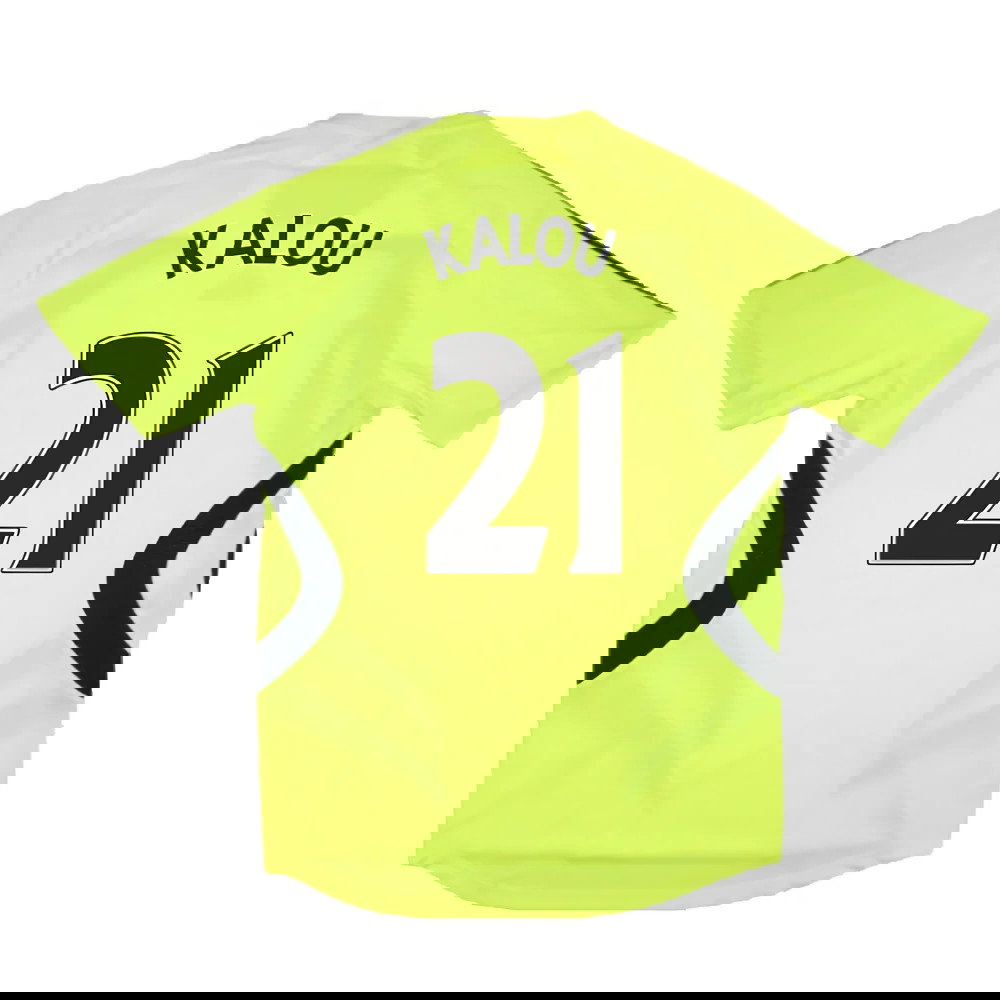 Chelsea 2007-08 Away Shirt (XXL) (Very Good) (Kalou 21)