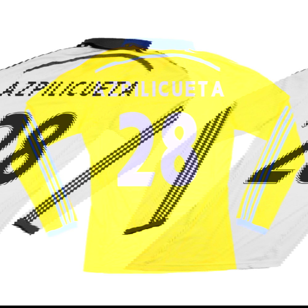 Chelsea 2014-15 Long Sleeve Away Shirt (S) (Excellent) (Azpilicueta 28)