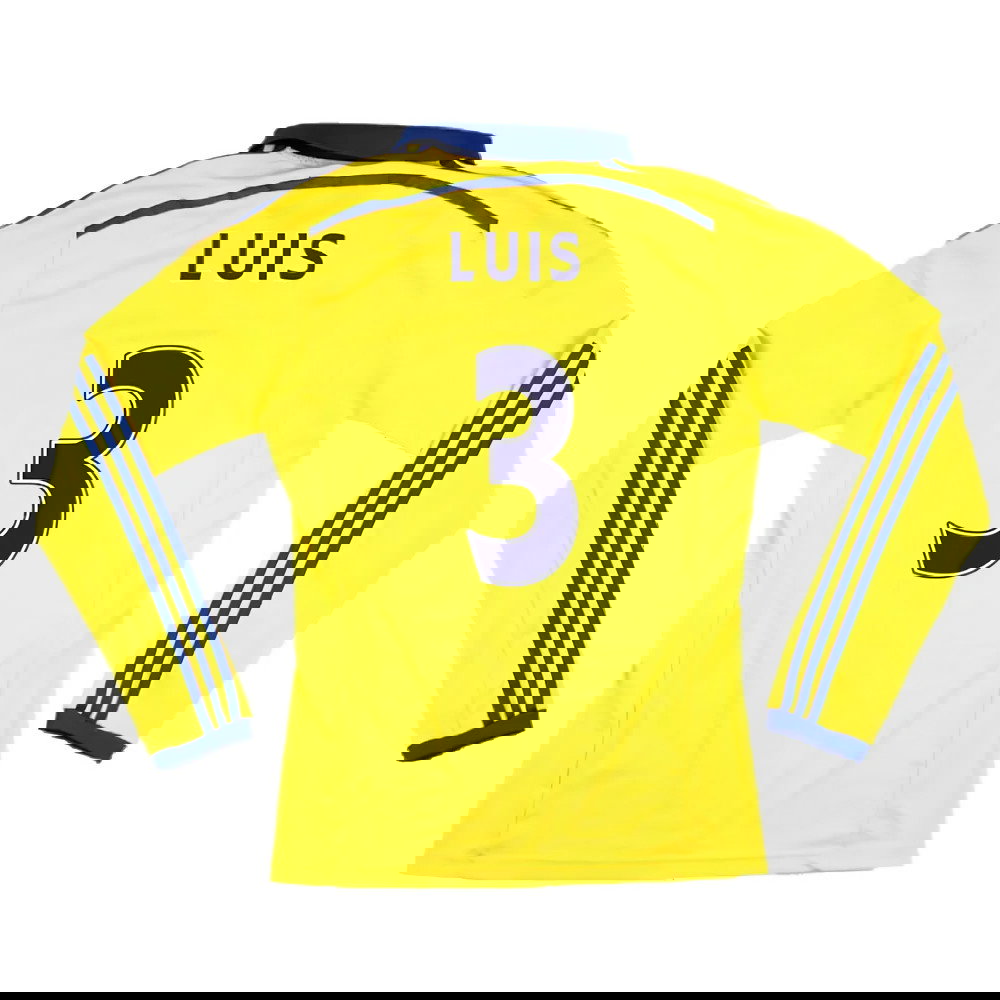 Chelsea 2014-15 Long Sleeve Away Shirt (S) (Excellent) (Luis 3)
