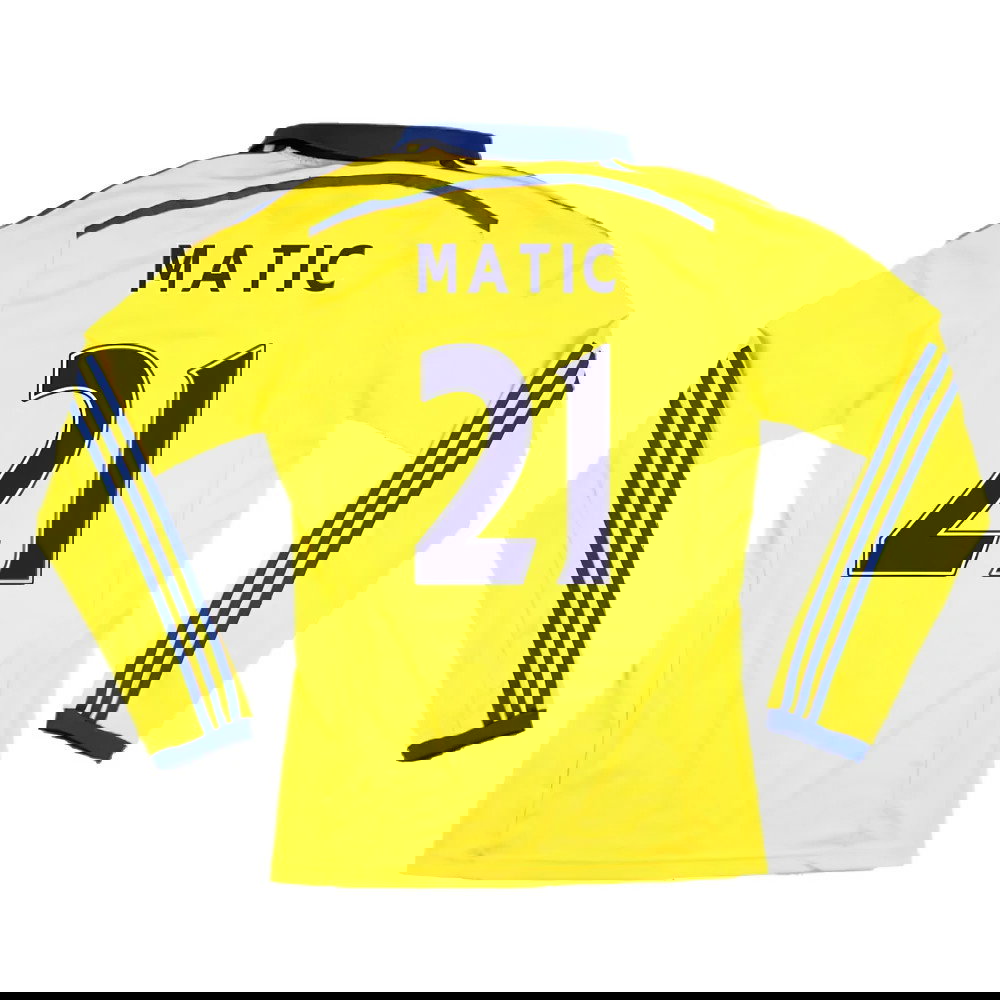 Chelsea 2014-15 Long Sleeve Away Shirt (S) (Excellent) (Matic 21)
