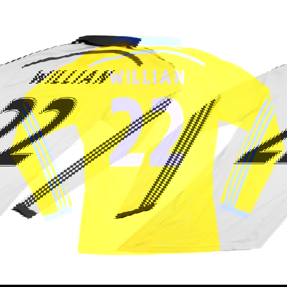 Chelsea 2014-15 Long Sleeve Away Shirt (S) (Excellent) (Willian 22)