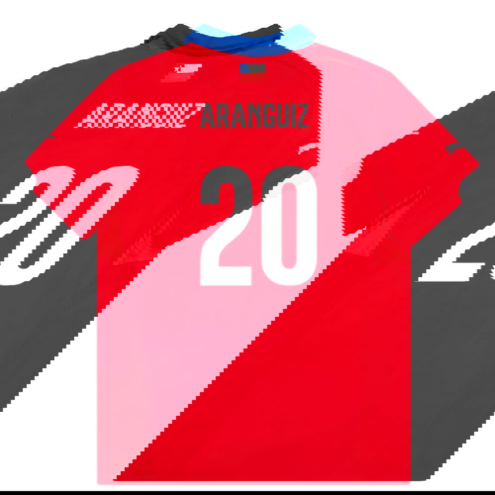 Chile 2014-15 Home Shirt (S) (Excellent) (Aranguiz 20)