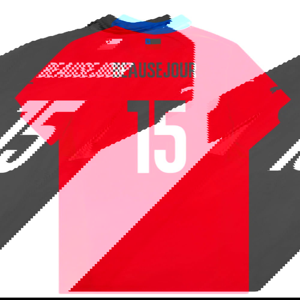 Chile 2014-15 Home Shirt (S) (Excellent) (Beausejour 15)