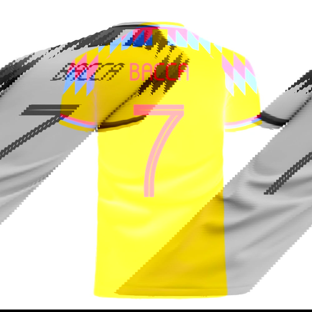 Colombia 2025-2026 Home Concept Football Kit (Libero) (BACCA 7)