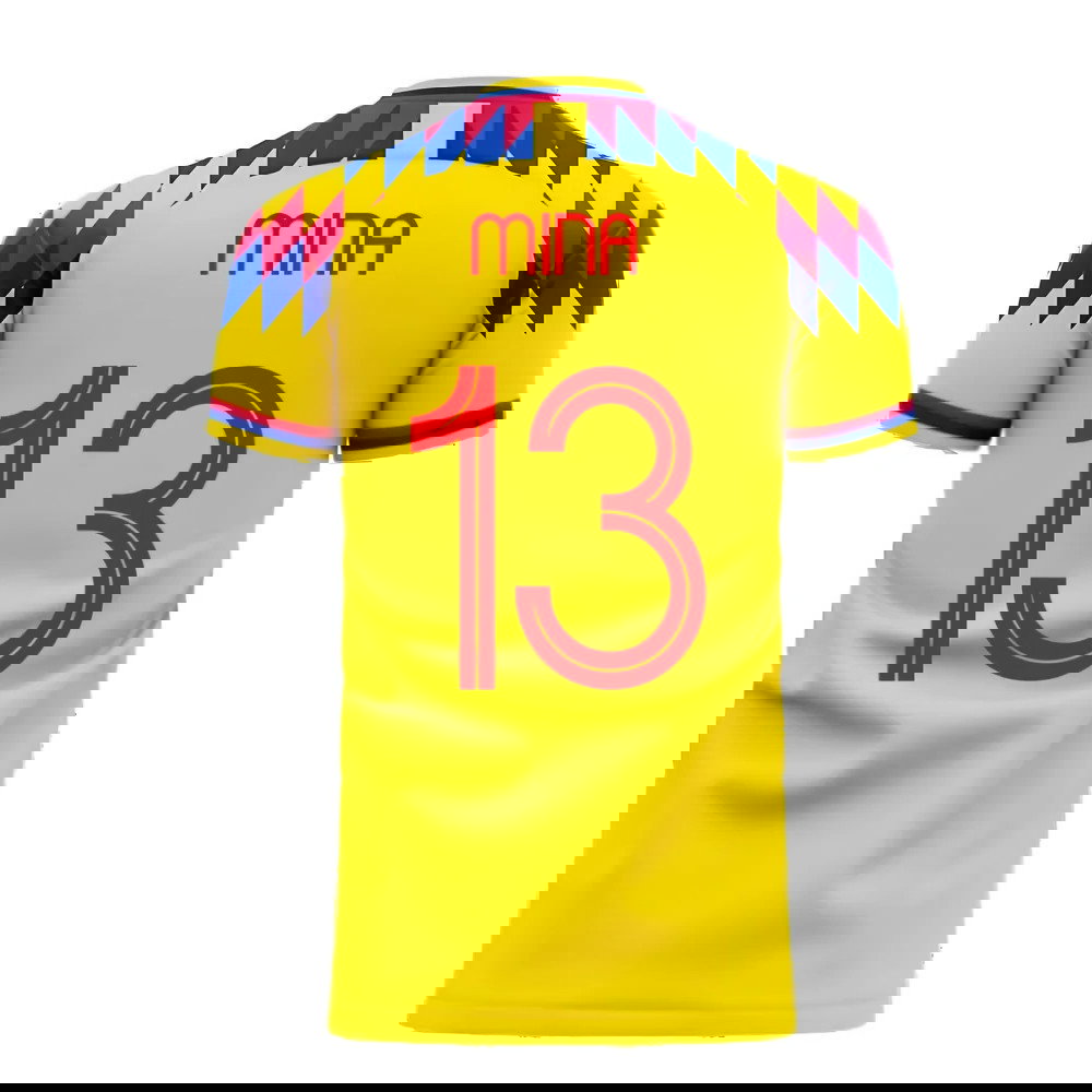 Colombia 2025-2026 Home Concept Football Kit (Libero) (MINA 13)