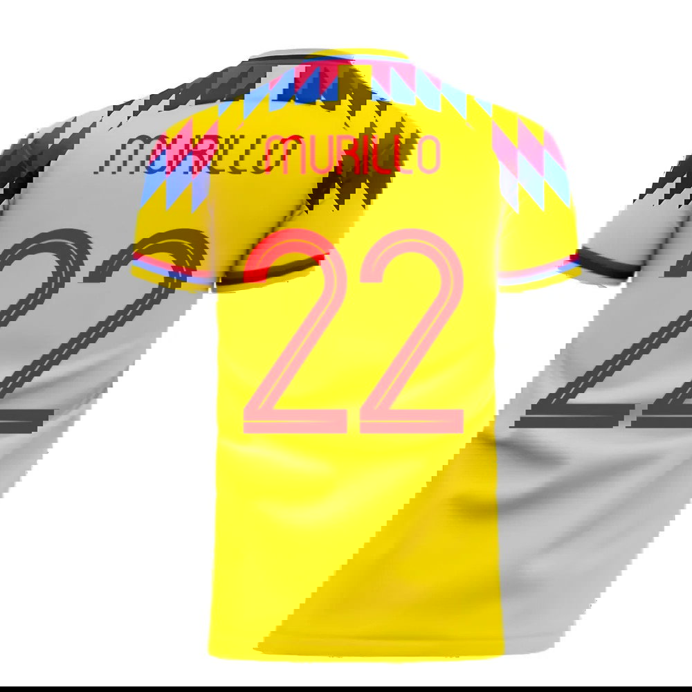 Colombia 2025-2026 Home Concept Football Kit (Libero) (MURILLO 22)