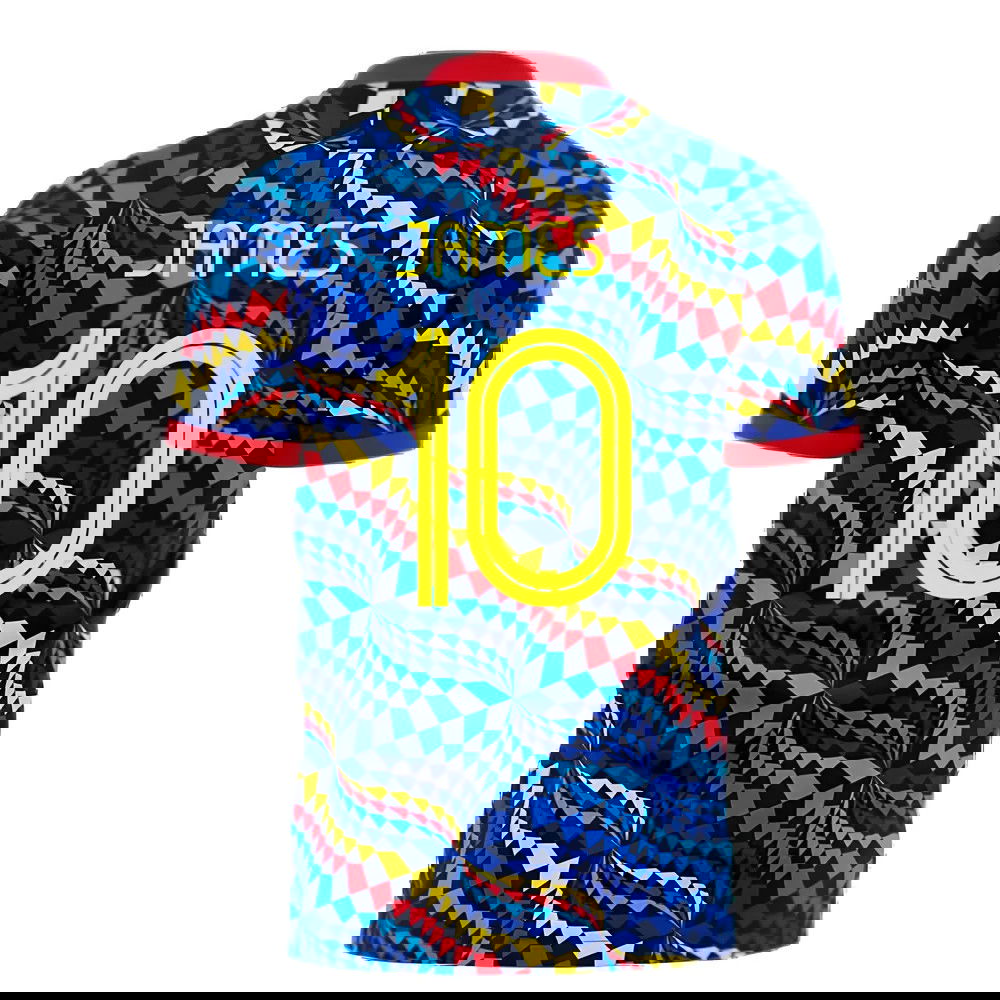  Colombia 2025-2026 Fourth Concept Football Kit (Libero) (JAMES 10)