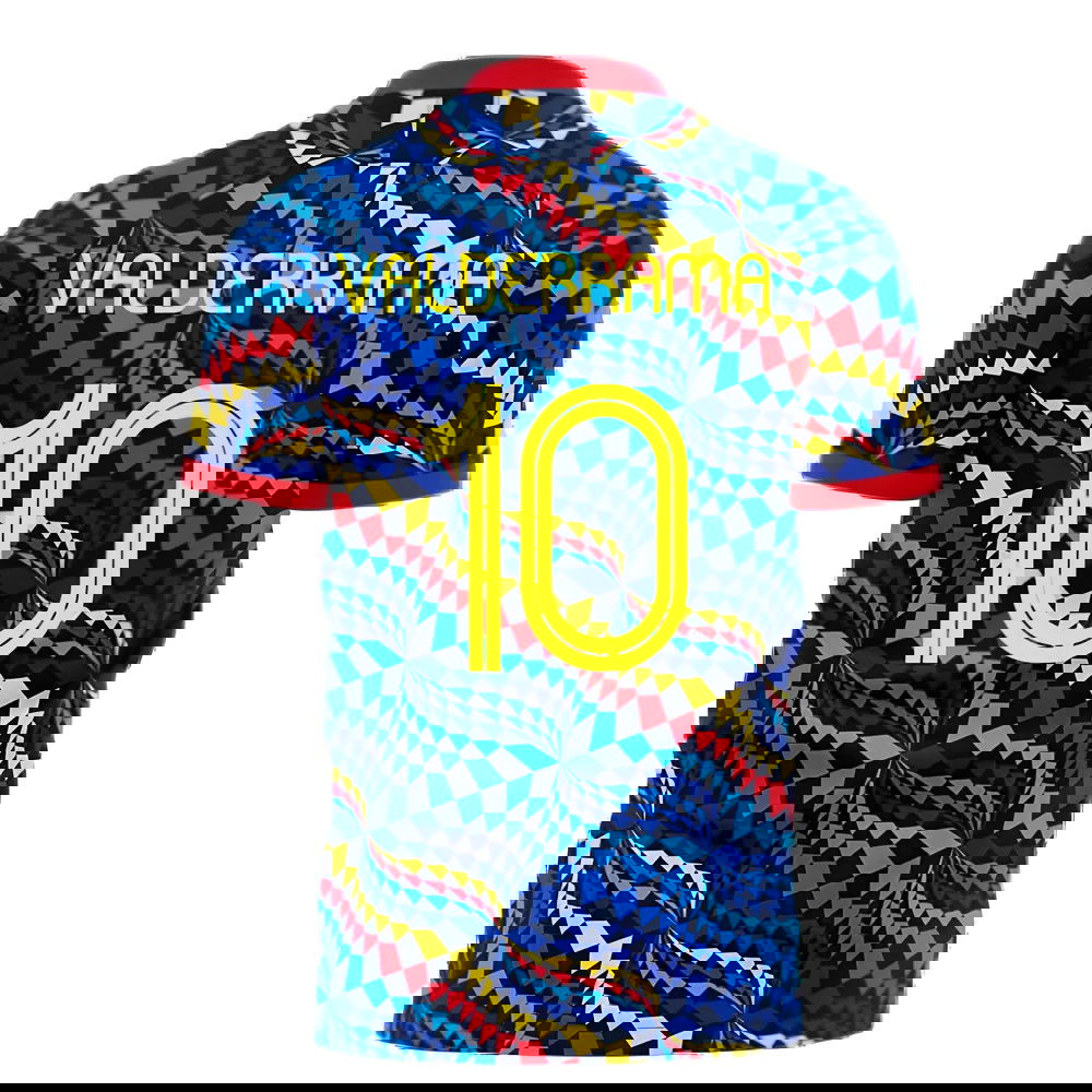  Colombia 2025-2026 Fourth Concept Football Kit (Libero) (VALDERRAMA 10)