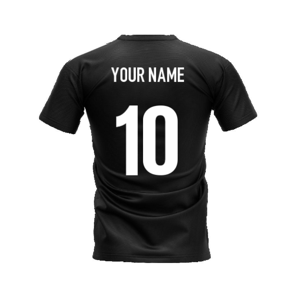 Cristiano Ronaldo Legend T-Shirt (Black) (Your Name)