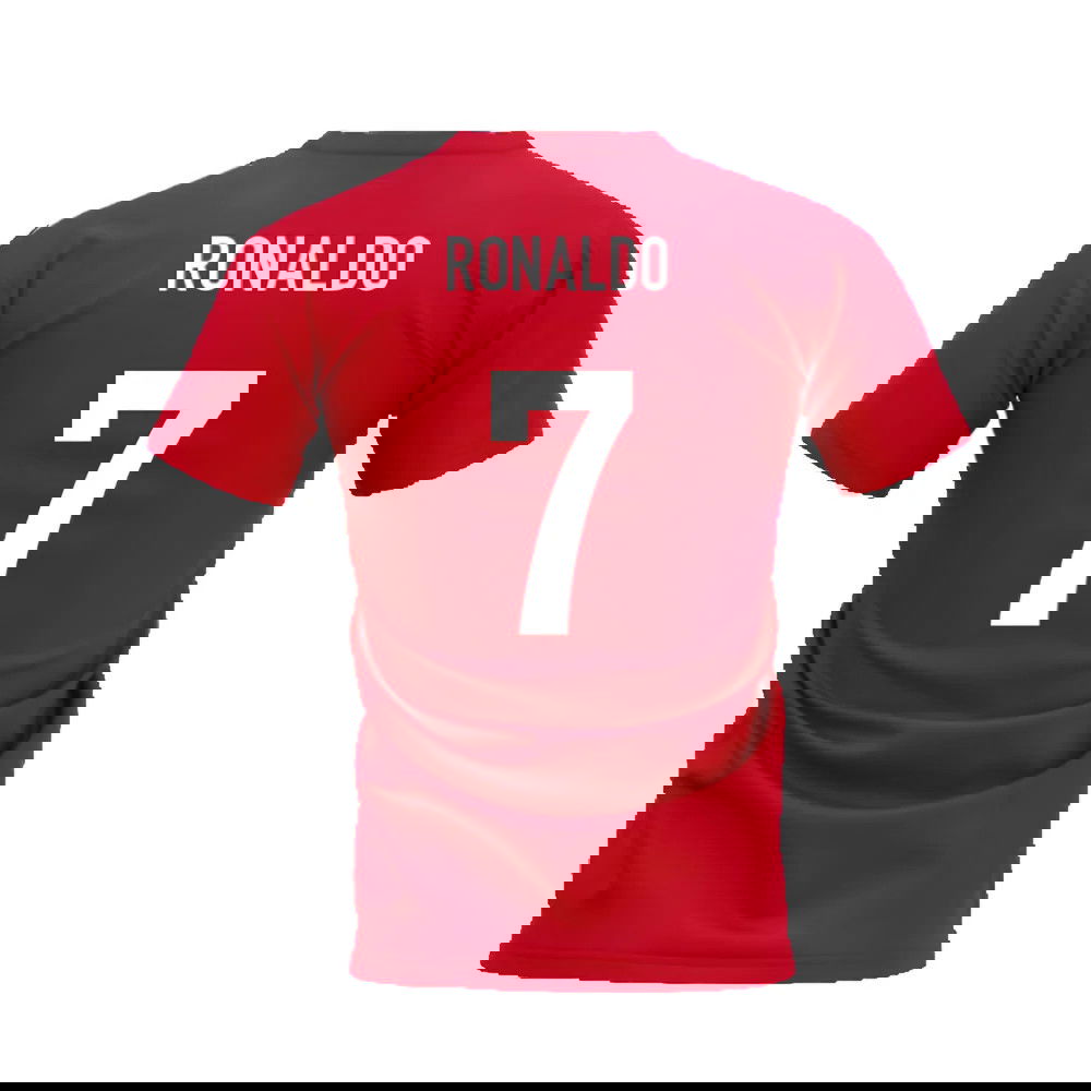 Cristiano Ronaldo Legend T-Shirt (Red) (Ronaldo 7)